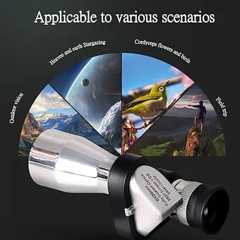 Night Vision Mobile Monocular Telescope With Phone Holder - Wholesalus