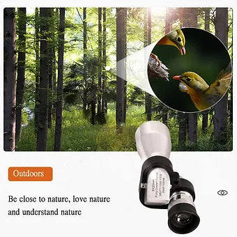 Night Vision Mobile Monocular Telescope With Phone Holder - Wholesalus
