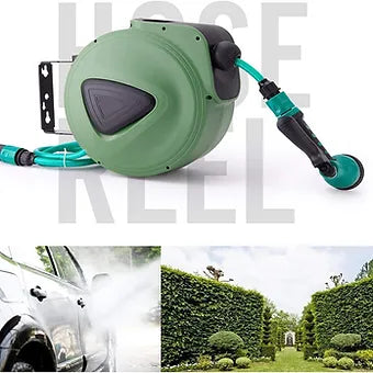 Automatic Retractable Water Hose Reel - Wholesalus