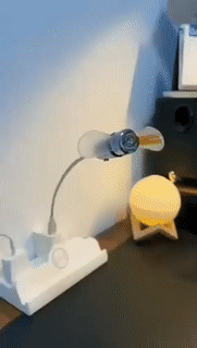 USB LED Fan Clock - Wholesalus