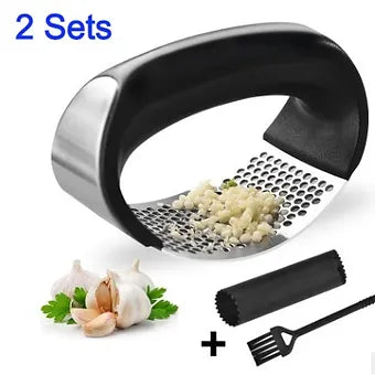 Stainless Steel Garlic Masher - Wholesalus