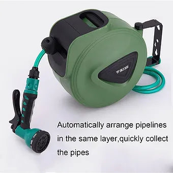 Automatic Retractable Water Hose Reel - Wholesalus