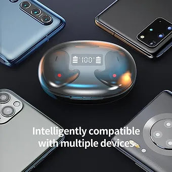 Sleek Ultra-Thin Bluetooth Earbuds - Wholesalus