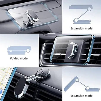 Foldable Magnetic Car Phone Holder - Wholesalus