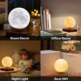 Magnetic Levitation Moon Lamp - Wholesalus
