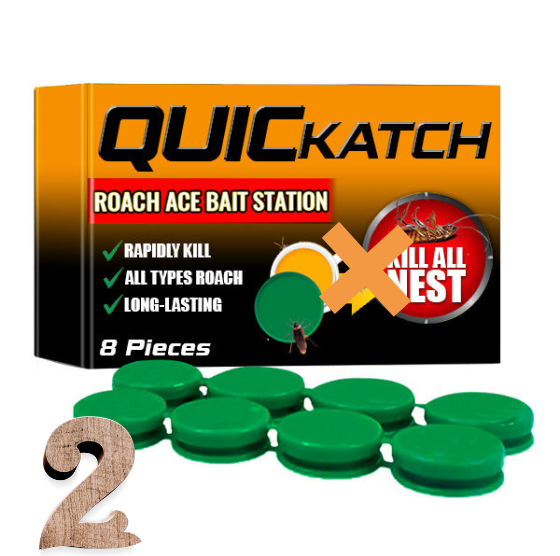 The Original QuicKatch™ - Cockroach Bait Gel Station - Wholesalus