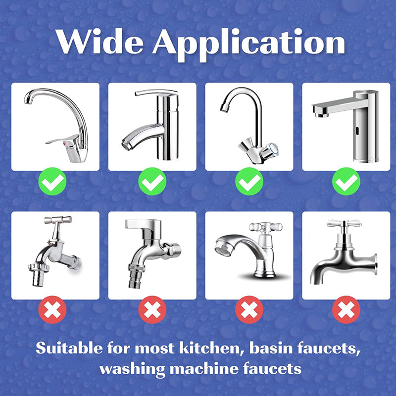 1080 Degree Rotating Faucet Extender - Dual Mode - Wholesalus
