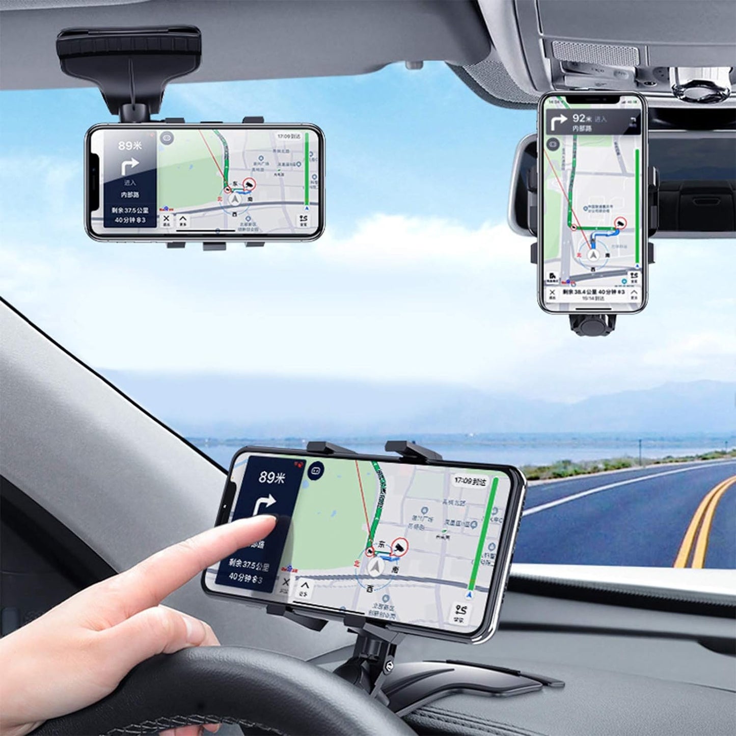 360 Degree Rotatable Car Dashboard Phone Holder - Wholesalus