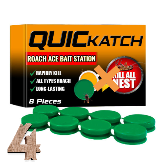 The Original QuicKatch™ - Cockroach Bait Gel Station - Wholesalus