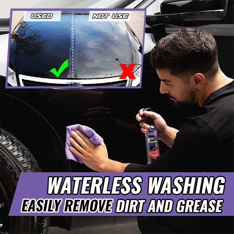 3 in 1 Quick Car Ceramic Coating Spray - Wholesalus