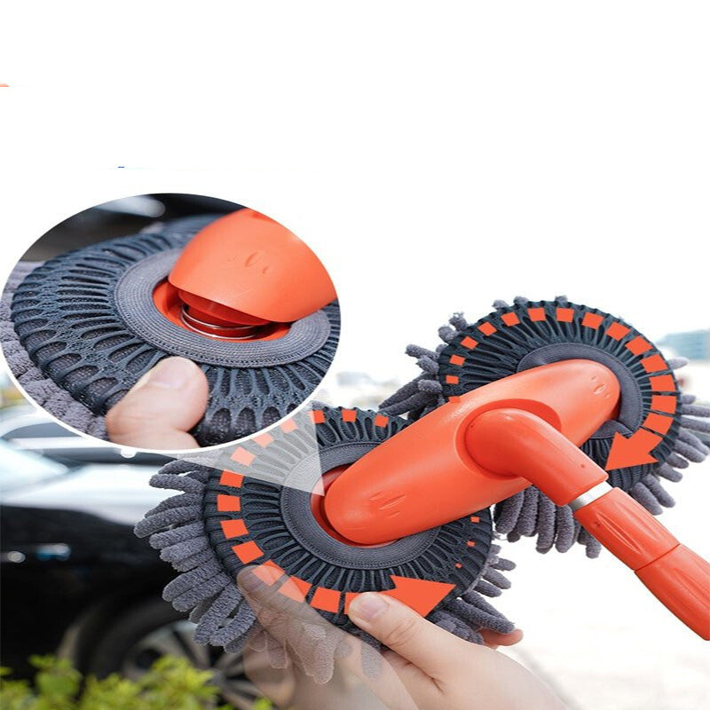 Retractable Rotary Car Wash Mop - Wholesalus