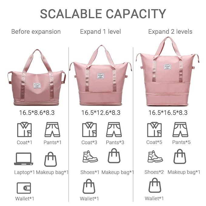 Folding Travel Bag - Wholesalus