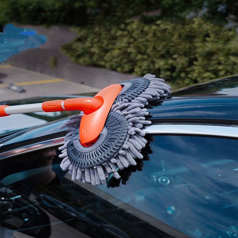 Retractable Rotary Car Wash Mop - Wholesalus