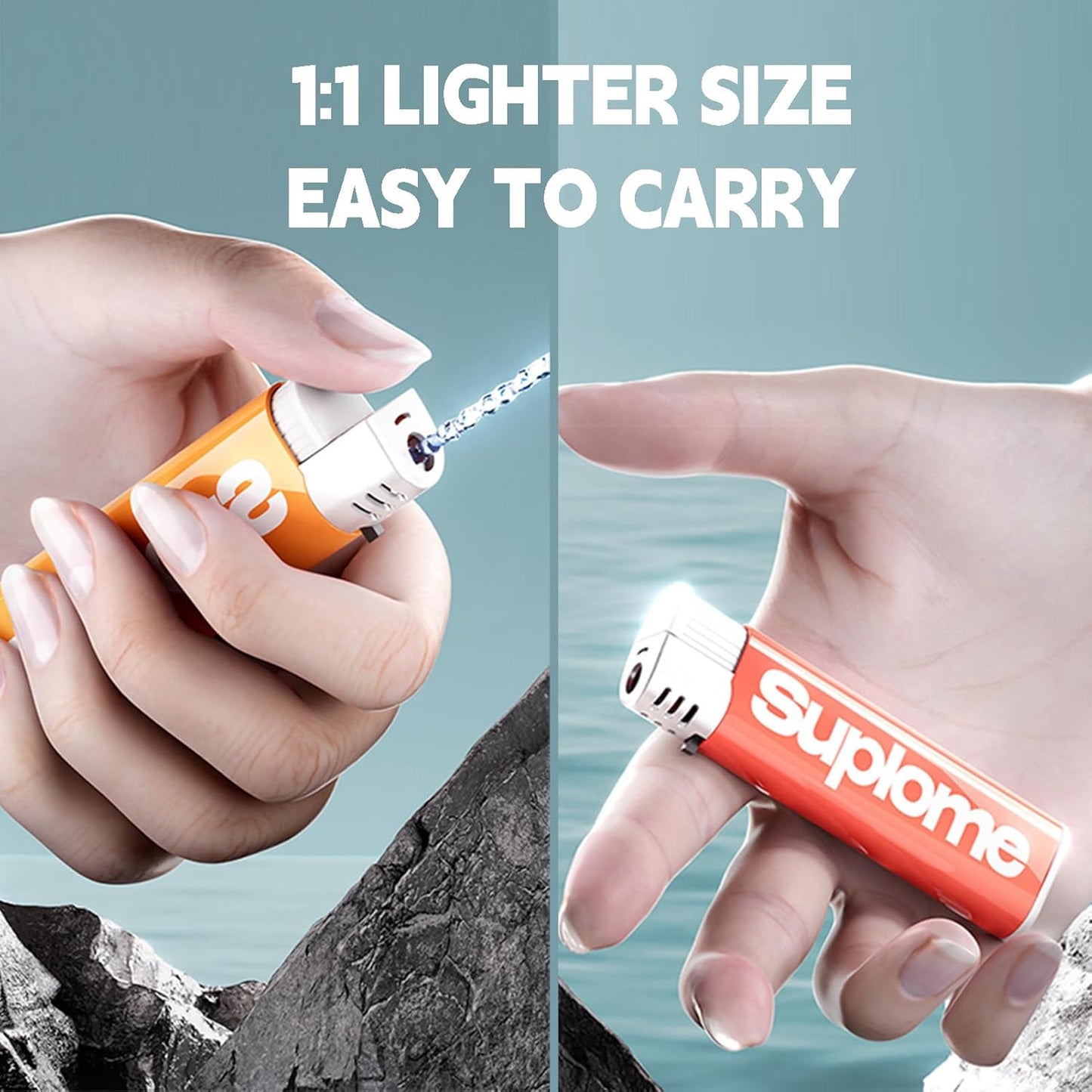 Water Shooting Toy Lighter - Wholesalus