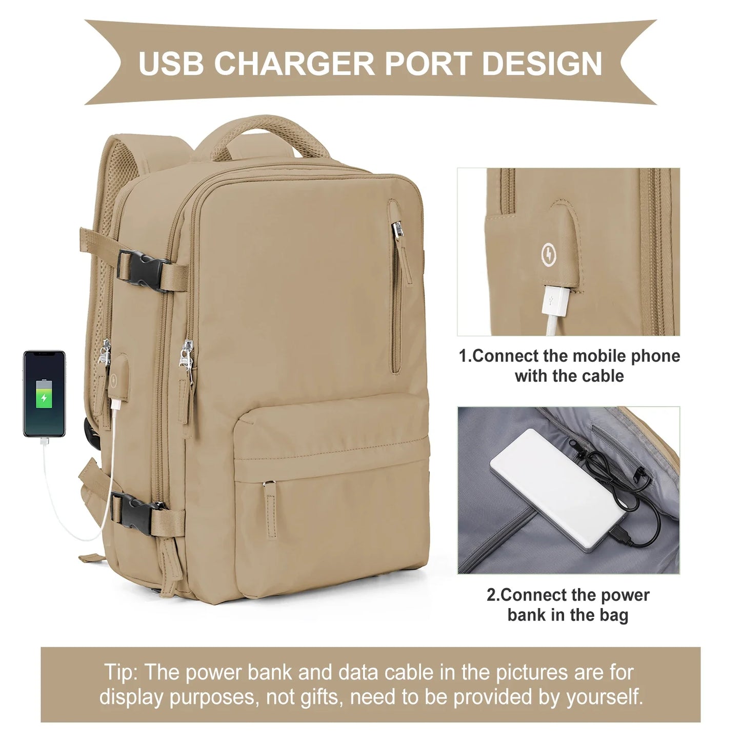Large Capacity Business Travel Backpack - Wholesalus