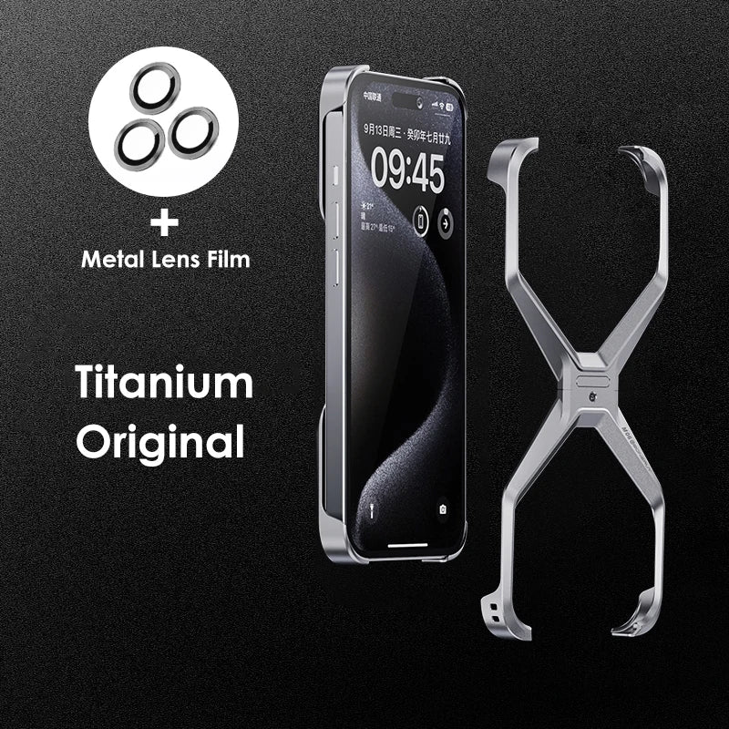 Detachable Metal Cool Alloy IPhone Case - Wholesalus