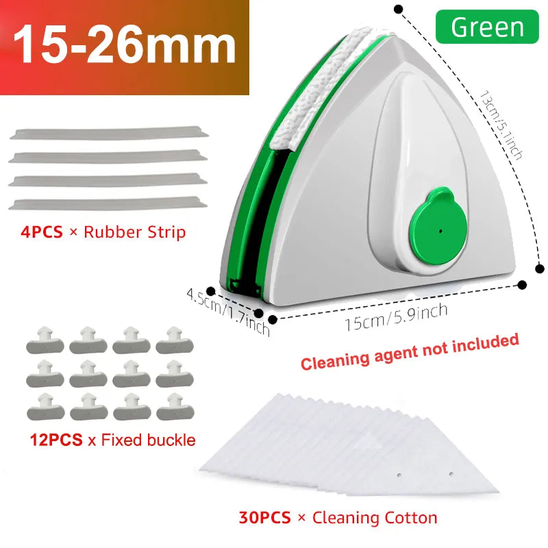 Double Sided Magnetic Window Cleaner - Wholesalus