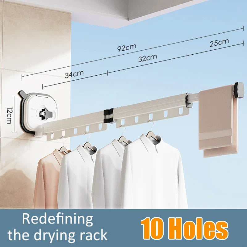 Foldable Wall Mounted Drying Rack - Wholesalus