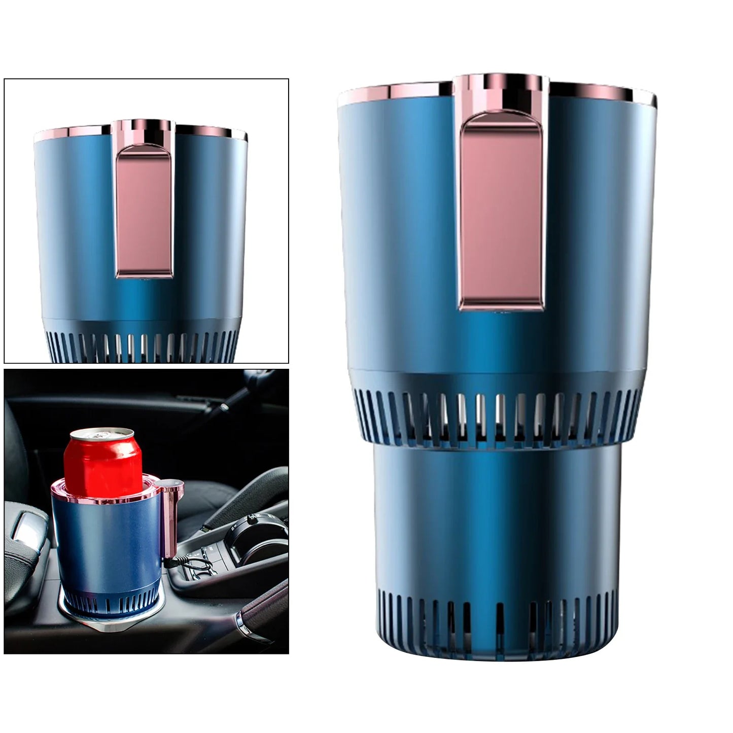 2 in 1 Smart Car Heating Cooling Cup Holder - Wholesalus
