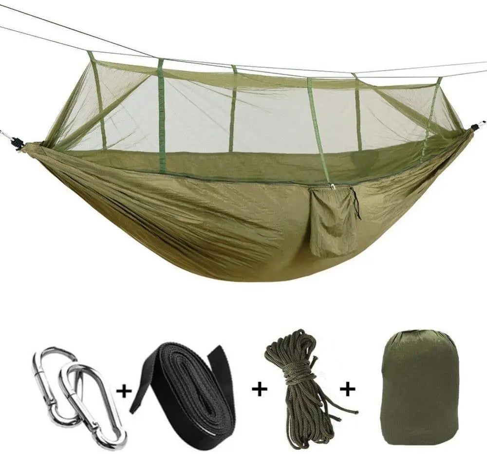 Camping Hammock With Mosquito Net - Wholesalus