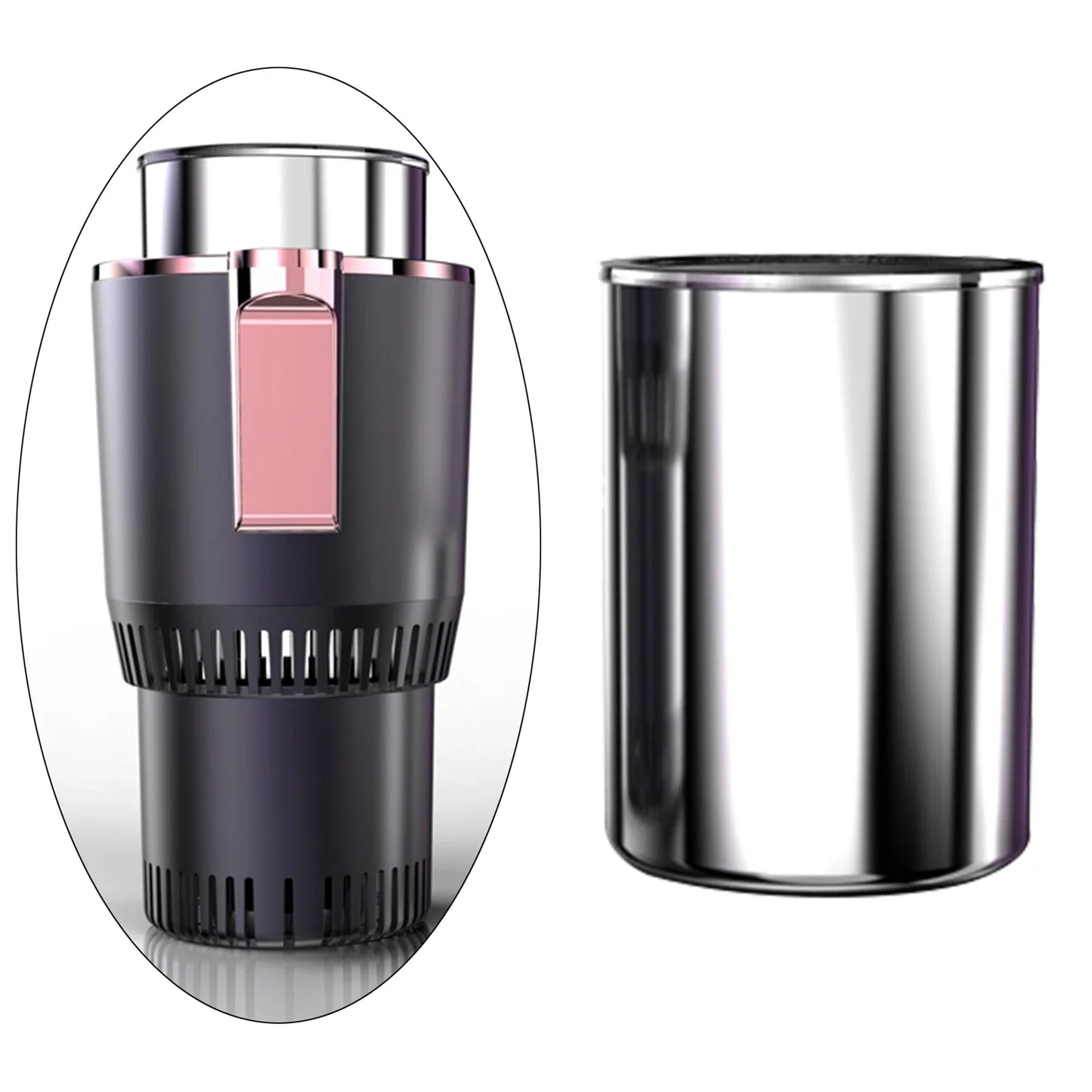 2 in 1 Smart Car Heating Cooling Cup Holder - Wholesalus