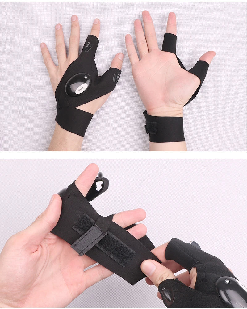 Led Flashlight Gloves - Wholesalus