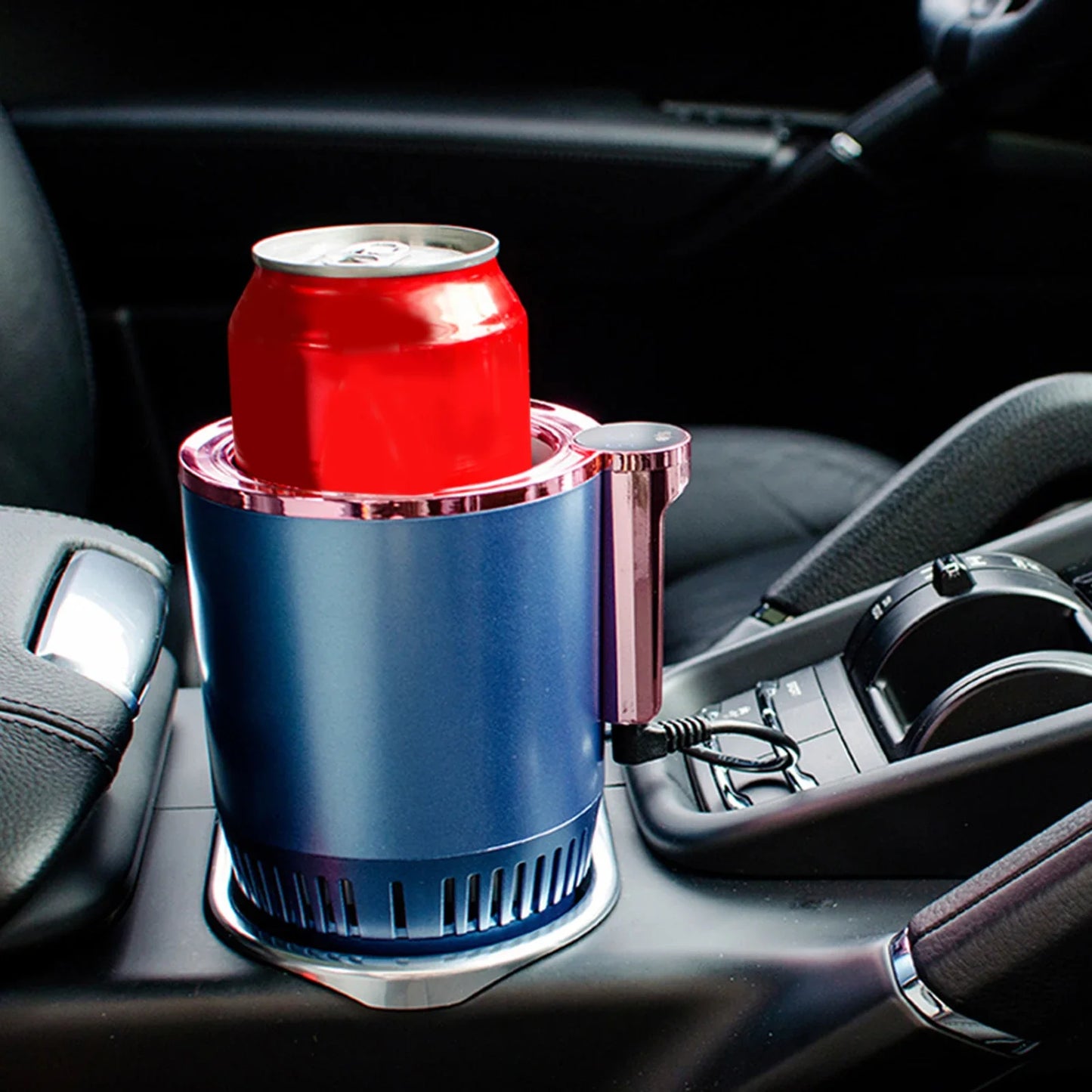 2 in 1 Smart Car Heating Cooling Cup Holder - Wholesalus