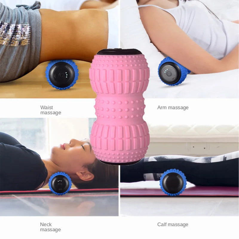 USB Rechargeable Muscle Relax Massage Roller - Wholesalus
