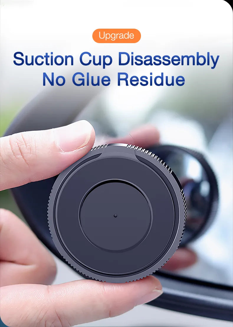 Car 360 Degree Wide Angle Blind Spot Mirror - Wholesalus