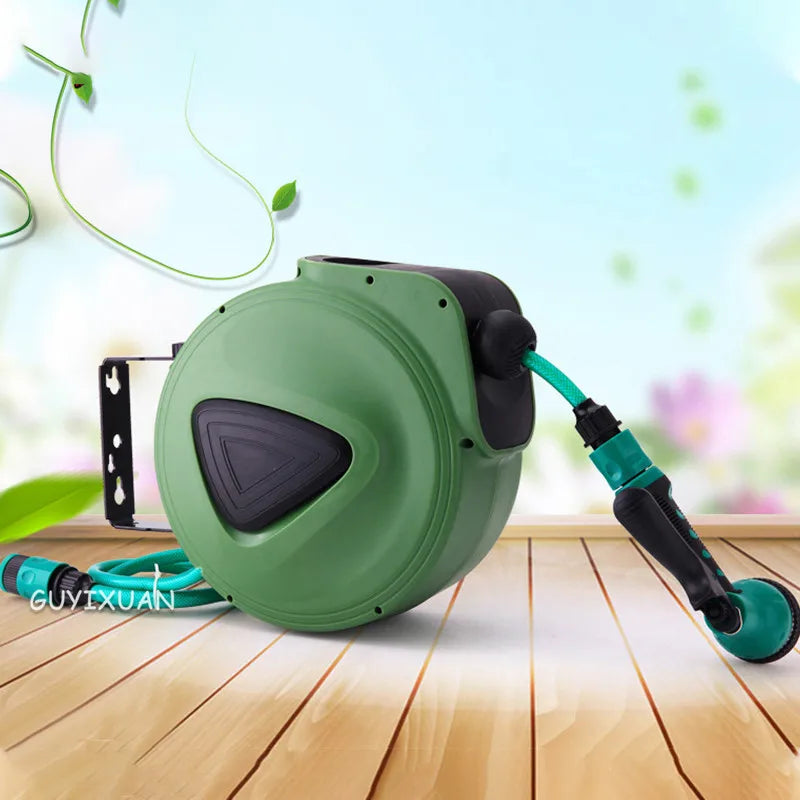 Automatic Retractable Water Hose Reel - Wholesalus