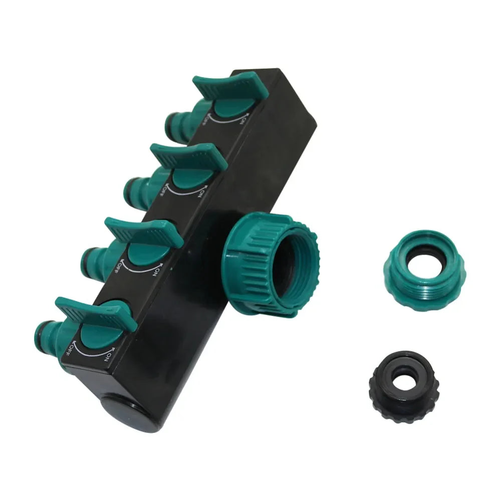4 Way Water Splitters Valve - Wholesalus