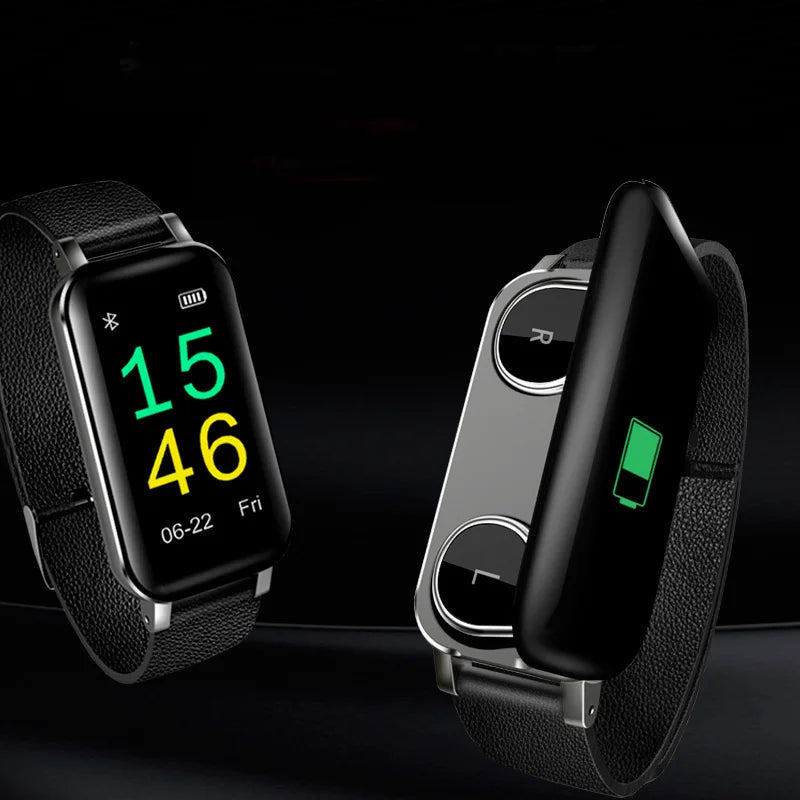 Wireless Smart Bracelet With Headset - Wholesalus
