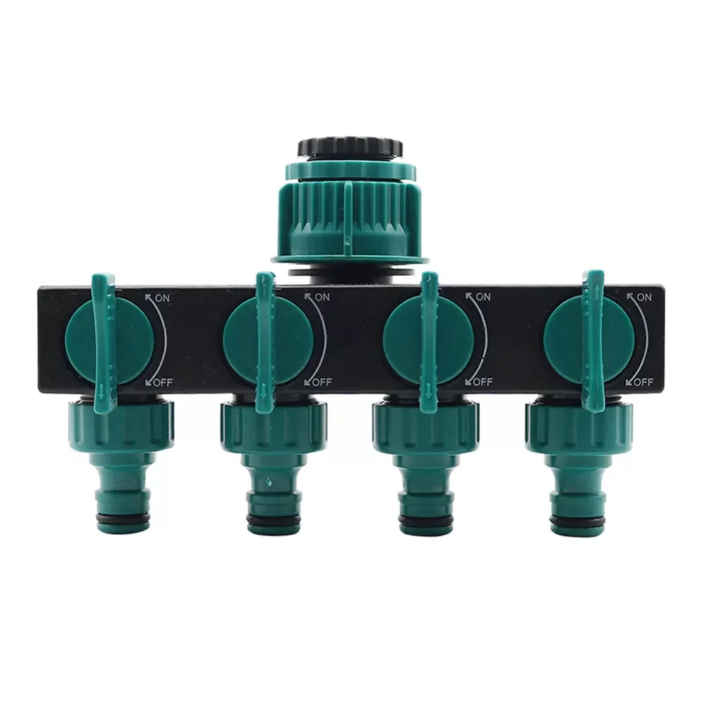 4 Way Water Splitters Valve - Wholesalus