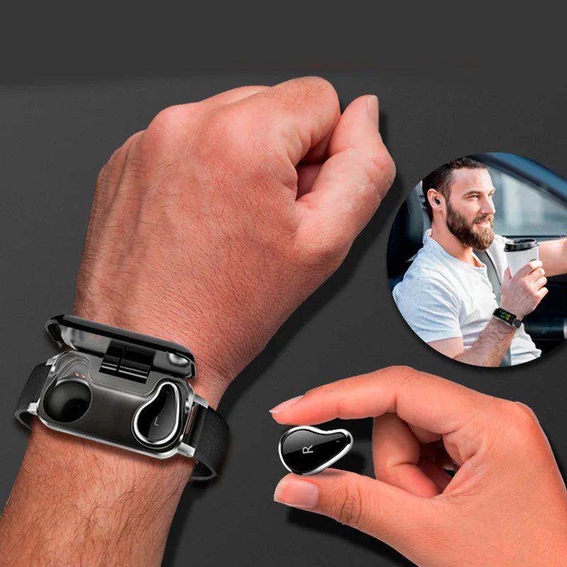 Wireless Smart Bracelet With Headset - Wholesalus
