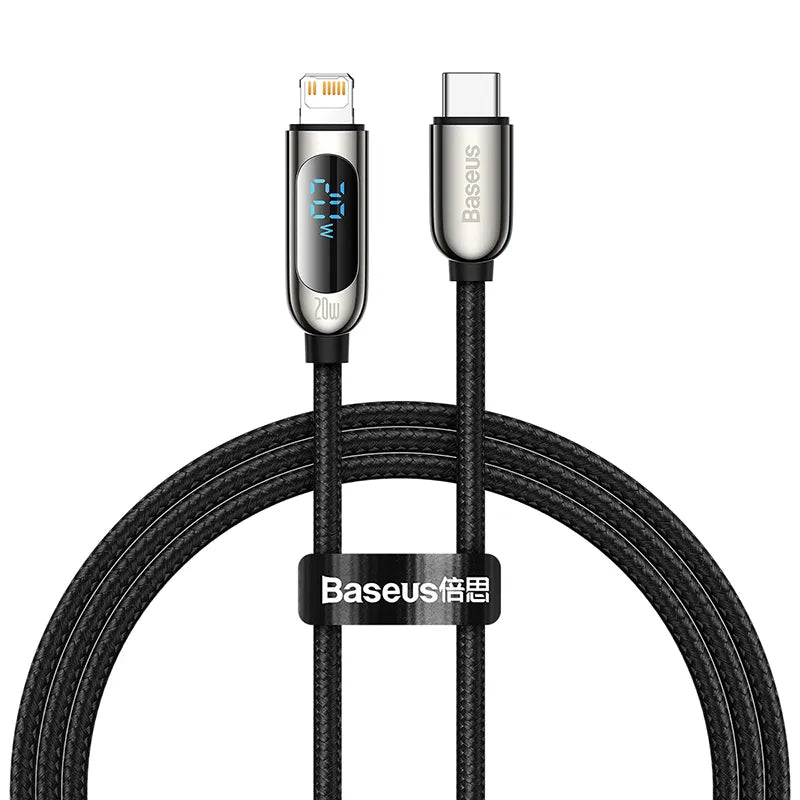 Digital Display Fast Charging Data Cable - Wholesalus