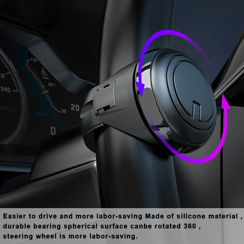 Universal Car Steering Wheel Spinner Knob - Wholesalus