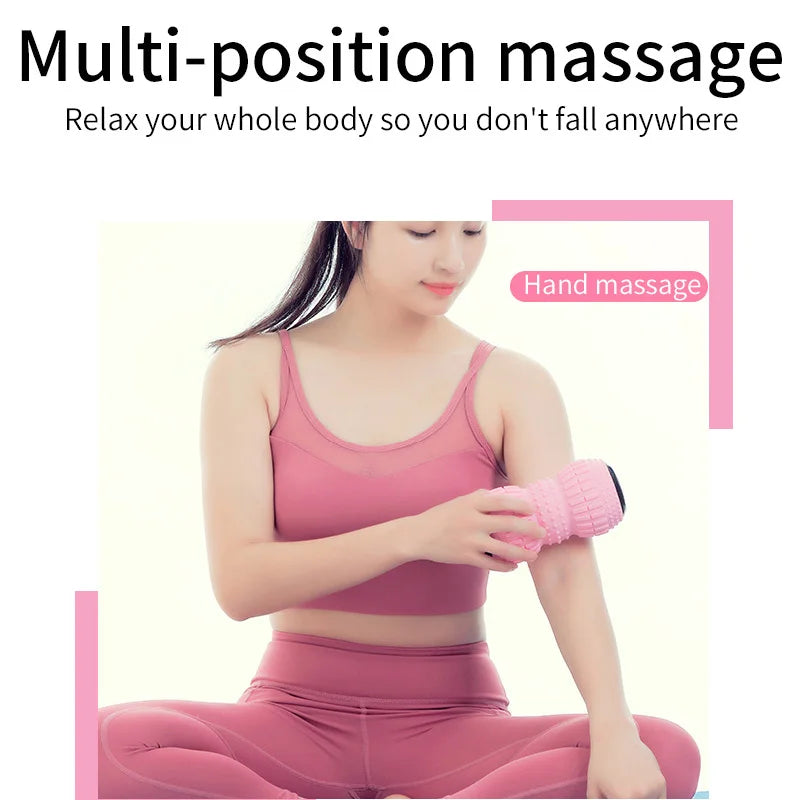 USB Rechargeable Muscle Relax Massage Roller - Wholesalus