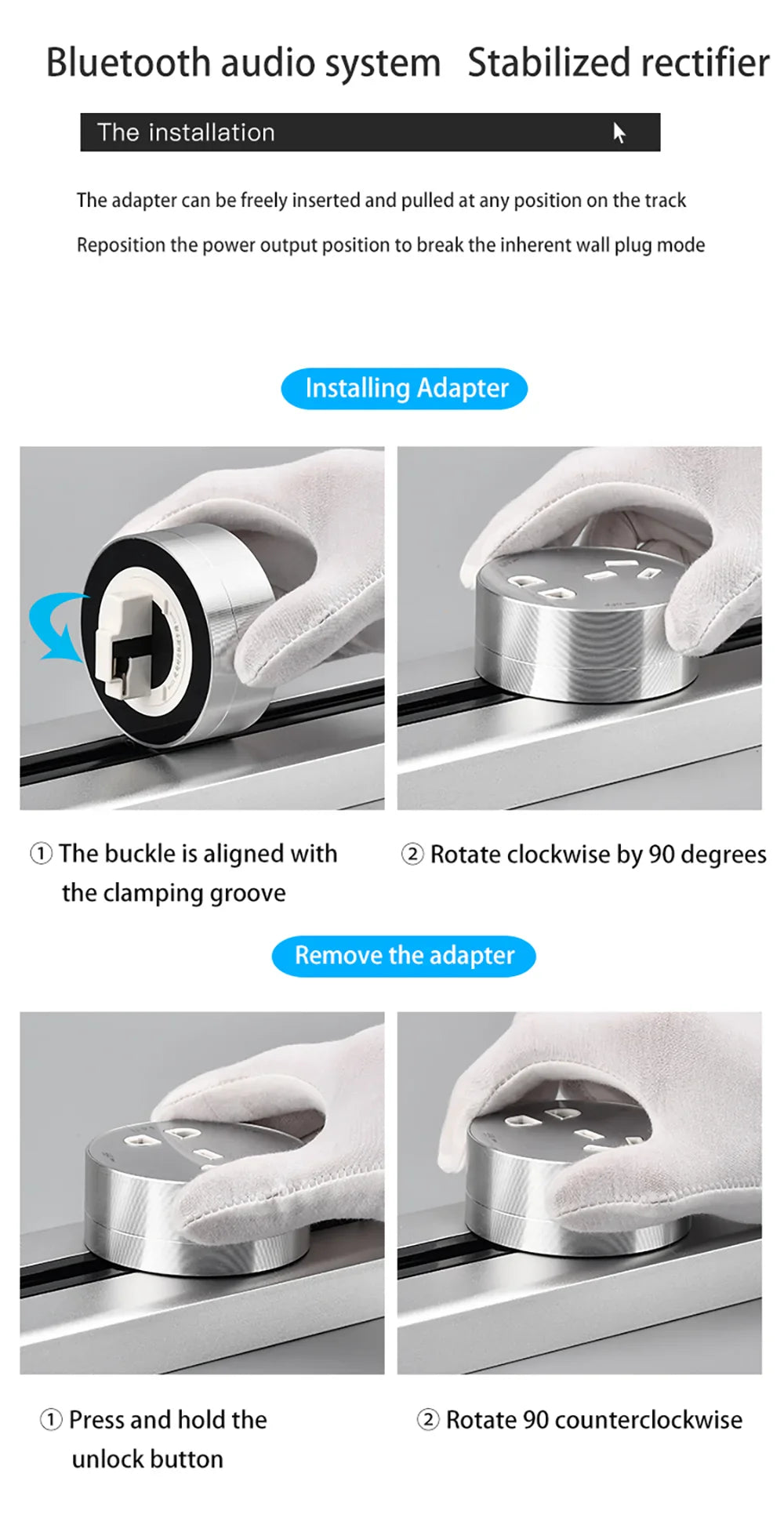 Wall-Mounted Sliding Socket - Wholesalus