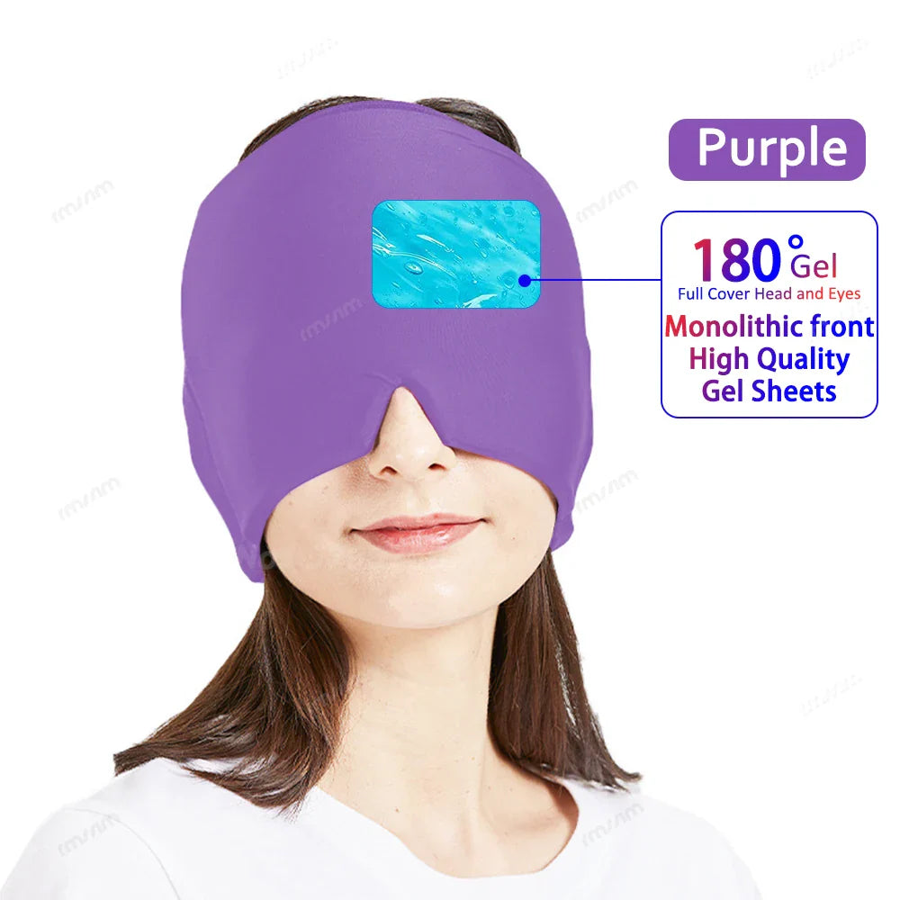 Headache Relief Ice Gel Eye Mask - Wholesalus