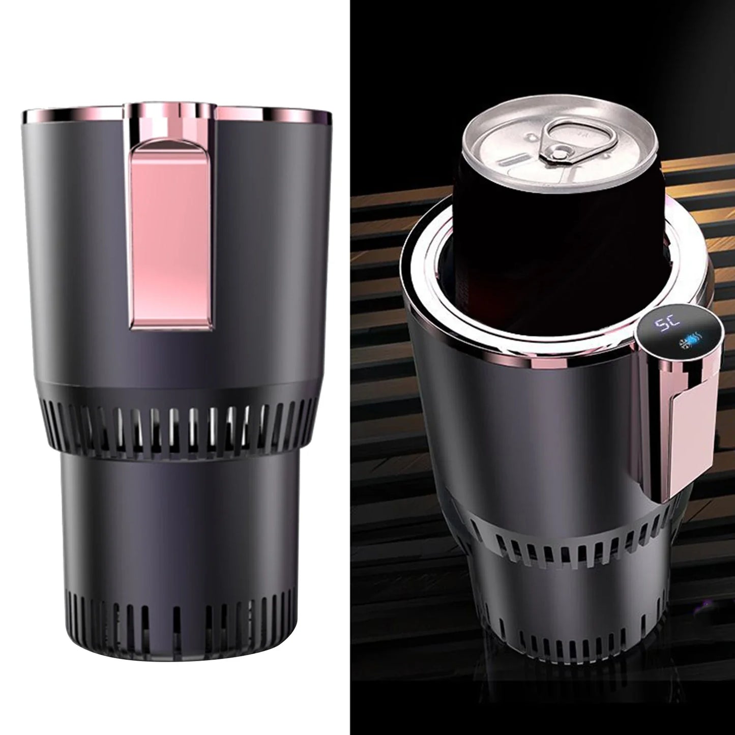 2 in 1 Smart Car Heating Cooling Cup Holder - Wholesalus