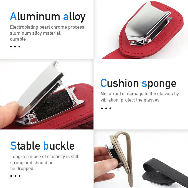 Car Visor Glasses Holder Clip - Wholesalus