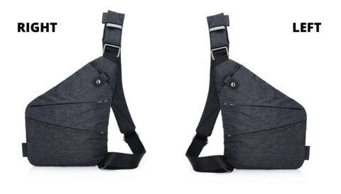 Anti-theft Unisex Cross Body Bag - Wholesalus