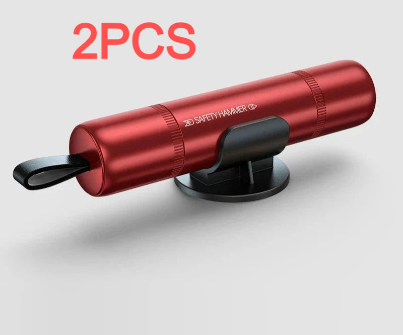 Multifunctional Car Safety Hammer 2PCS - Wholesalus
