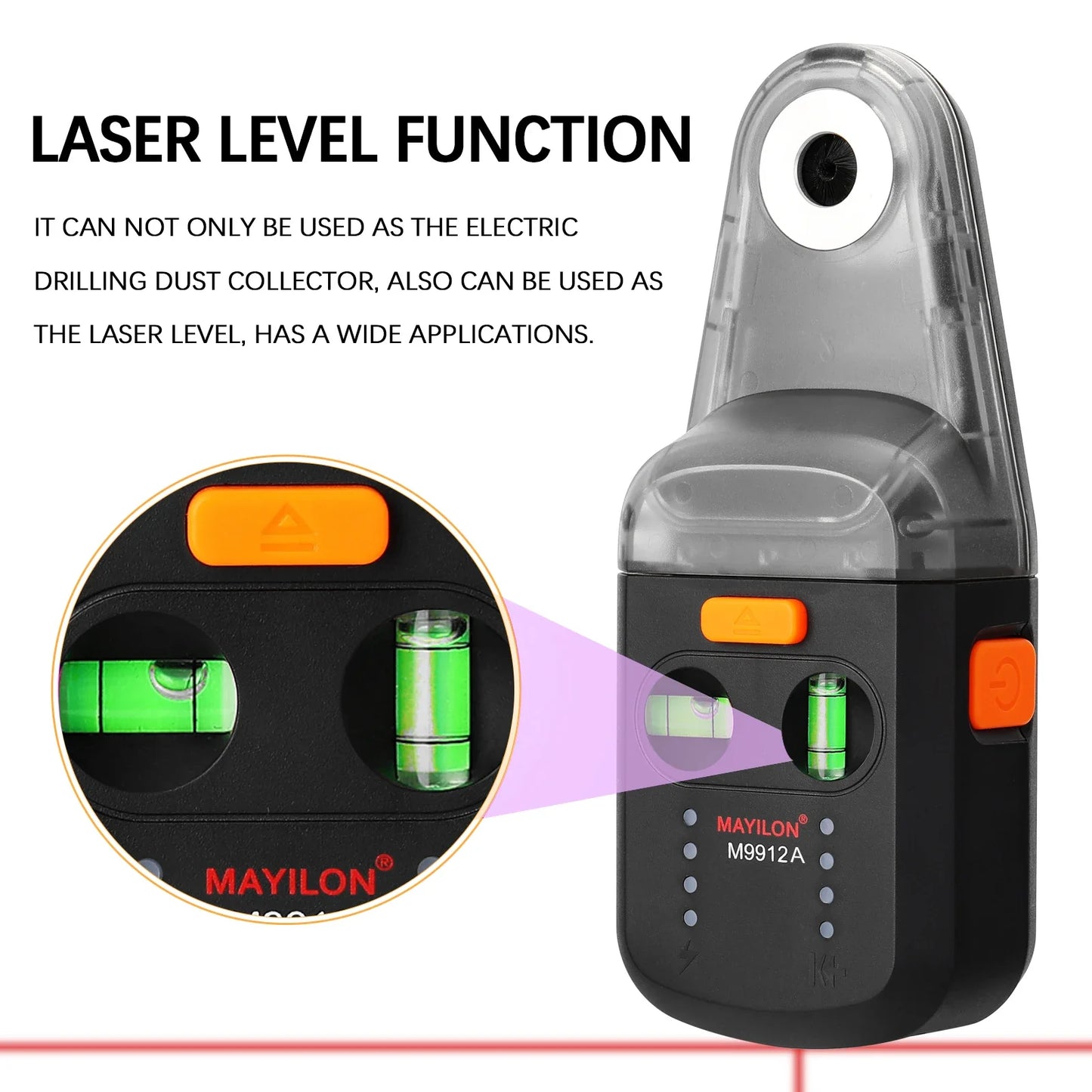 PowerGrip Laser Lever & Dust Collector - Wholesalus
