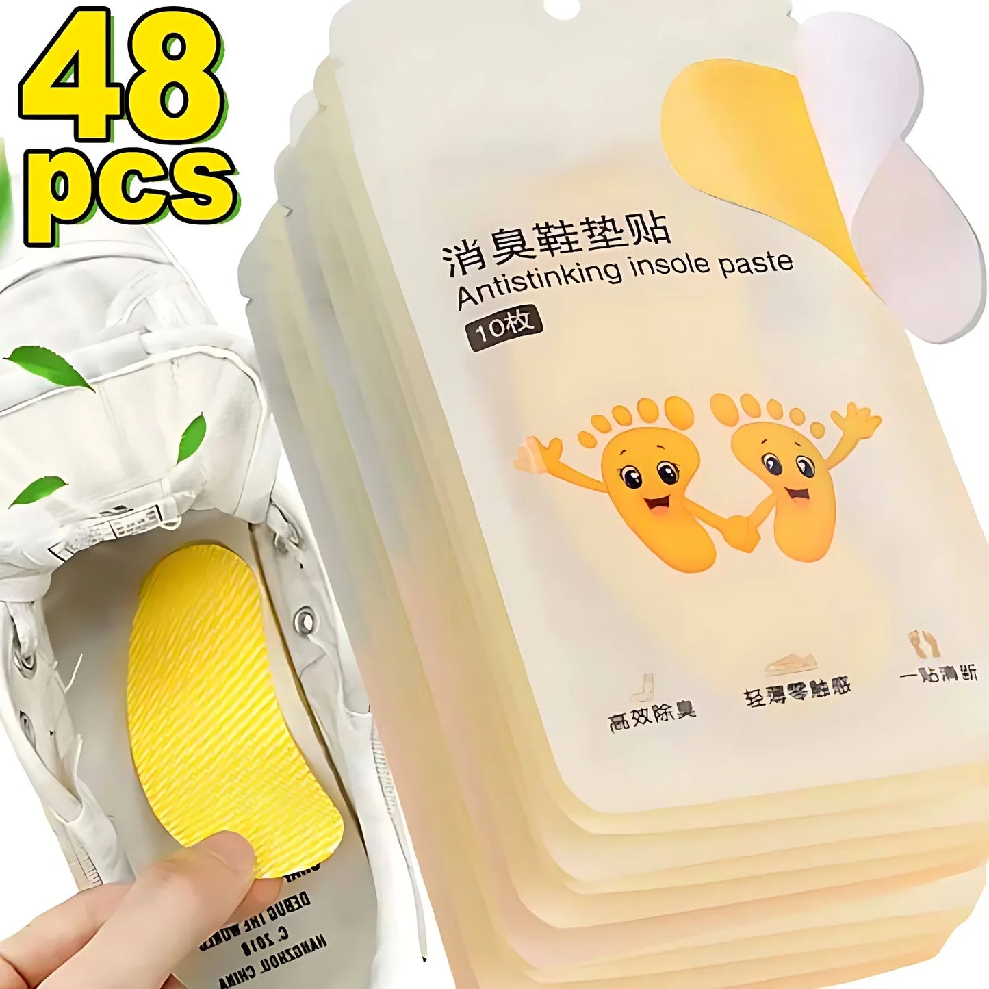 Shoe Deodorant Sticker - Wholesalus