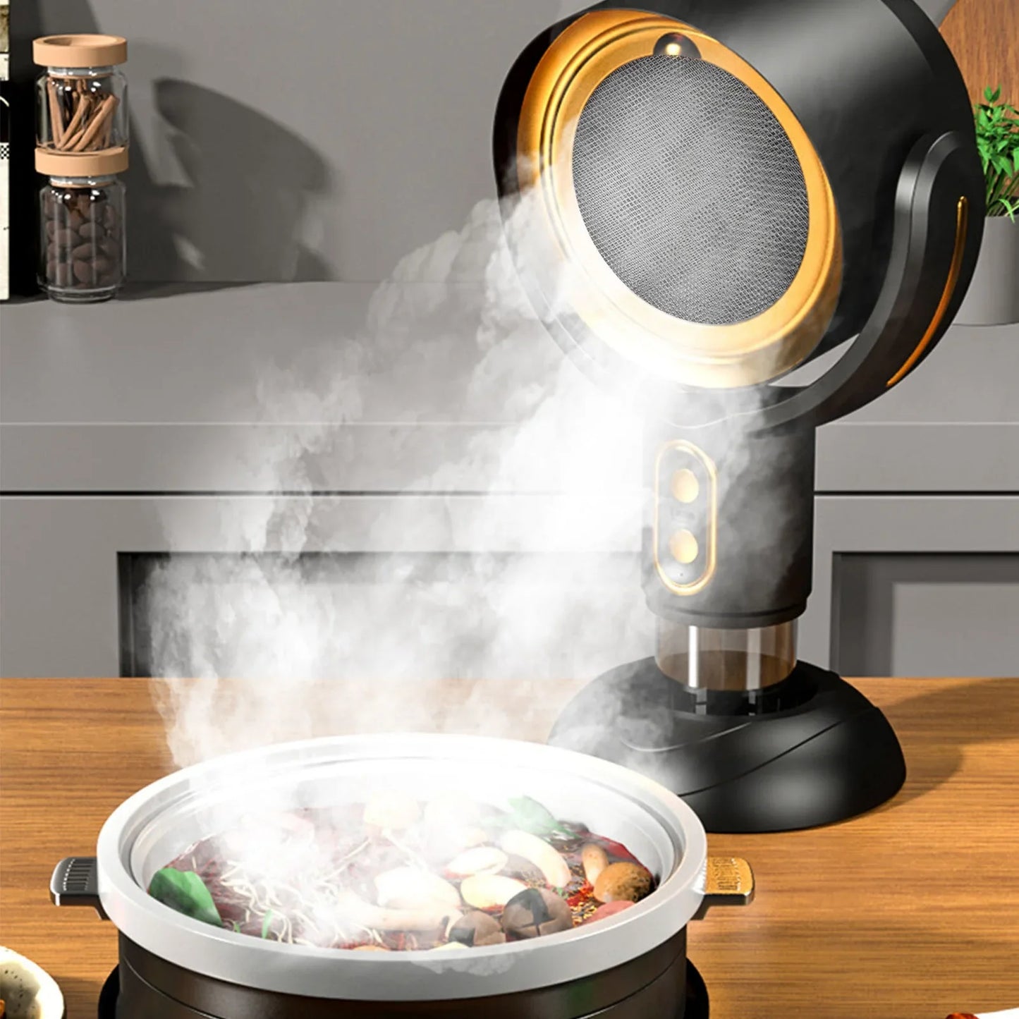 USB Rechargeable Exhaust Fan Range Hood - Wholesalus