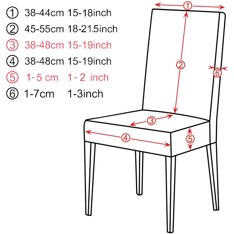 Universal Size Elastic Chair Cover - Wholesalus