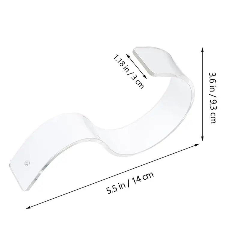 Acrylic Belt Display Rack - Wholesalus
