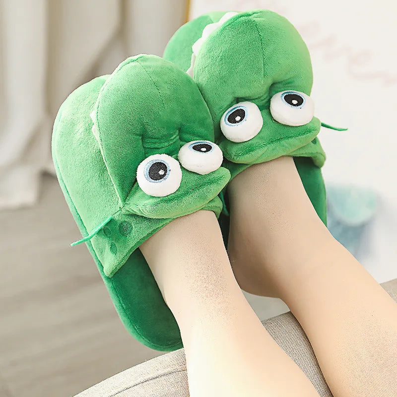 Crocodile Cotton Slippers - Wholesalus