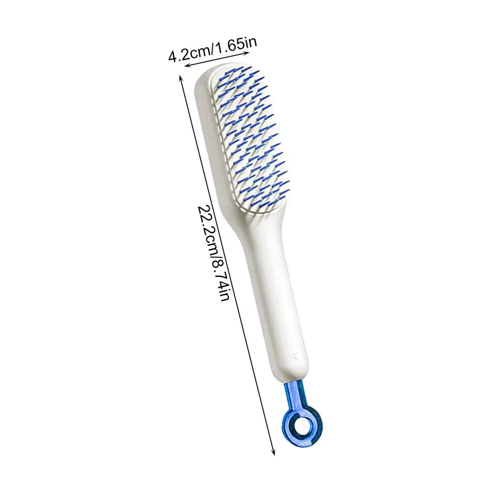 Self Cleaning Scalp Massage Comb - Wholesalus